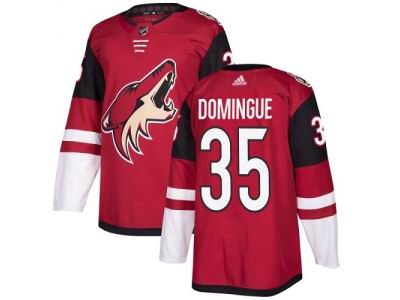 Youth Adidas Phoenix Coyotes #35 Louis Domingue Maroon Home NHL Jersey