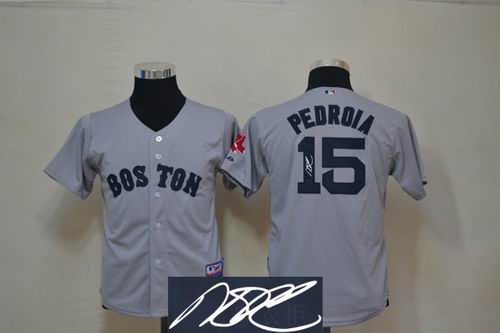 dustin pedroia youth jersey