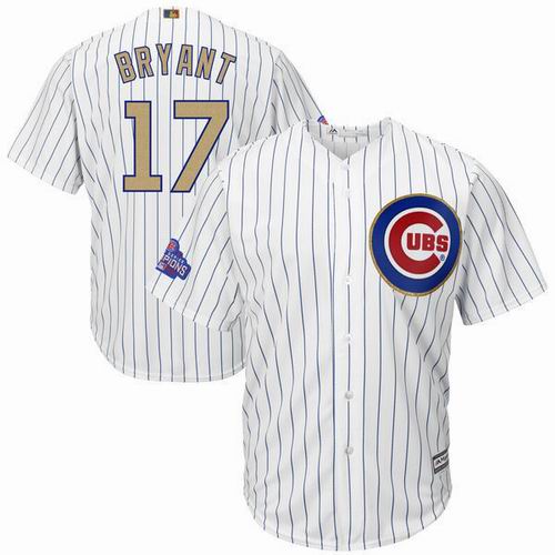 kris bryant world series champions jersey