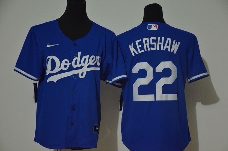Youth Dodgers 35 Cody Bellinger White Youth 2020 Nike Cool Base Jersey