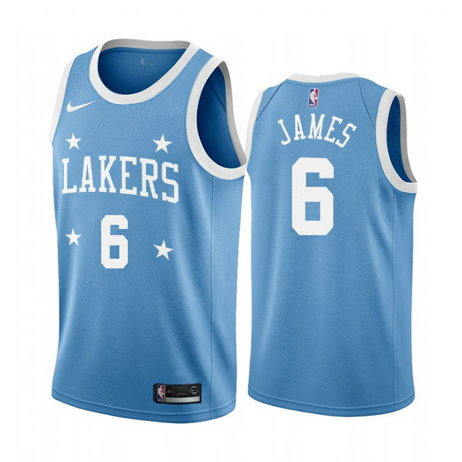 lebron james lakers blue jersey