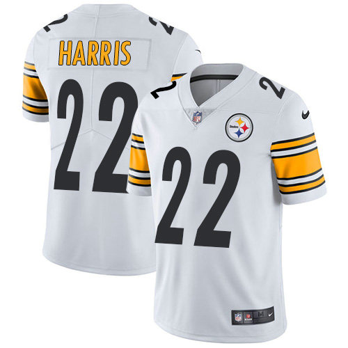 Youth Nike Steelers 22 Najee Harris White Youth Stitched NFL Vapor