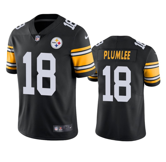 Youth Pittsburgh Steelers #18 John Rhys Plumlee Black Alternate Vapor Untouchable Limited Stitched Jersey