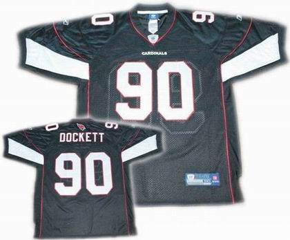 arizona cardinals #90 darnell dockett black jerseys