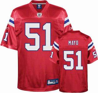 youth New England Patriots #51 Jerod Mayo jerseys red